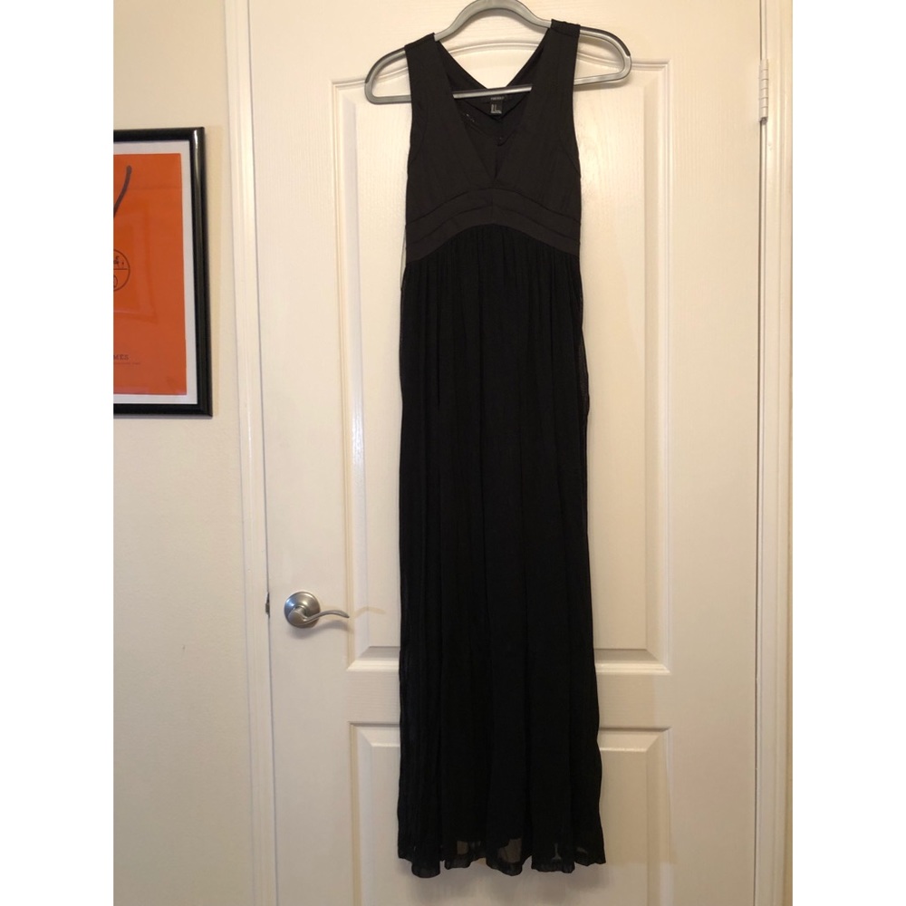 Forever 21 Long Black Dress